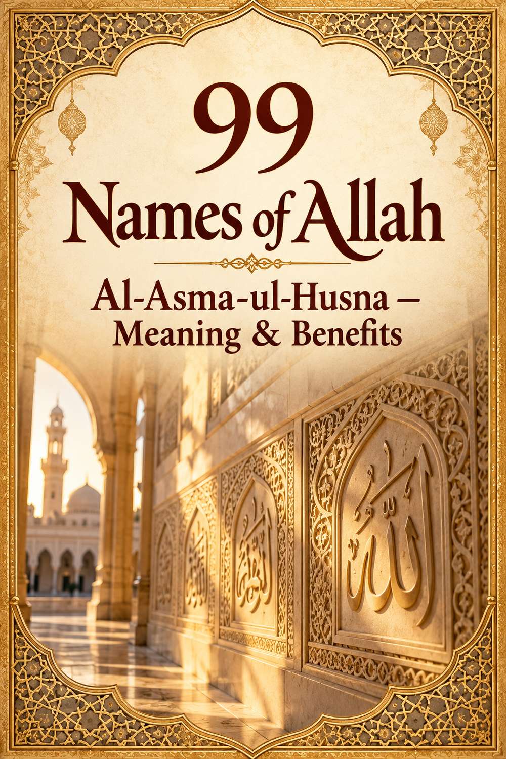 99 Names of Allah - Al-Asma-ul-Husna, Meaning and Benefits