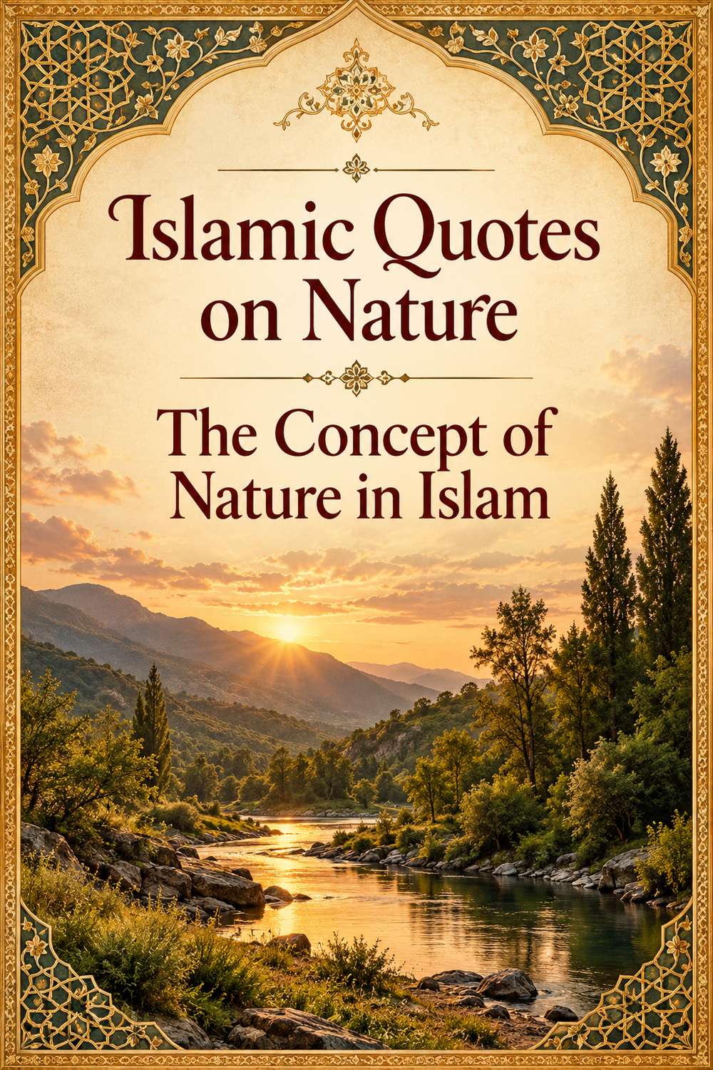 nature in Islam quotes