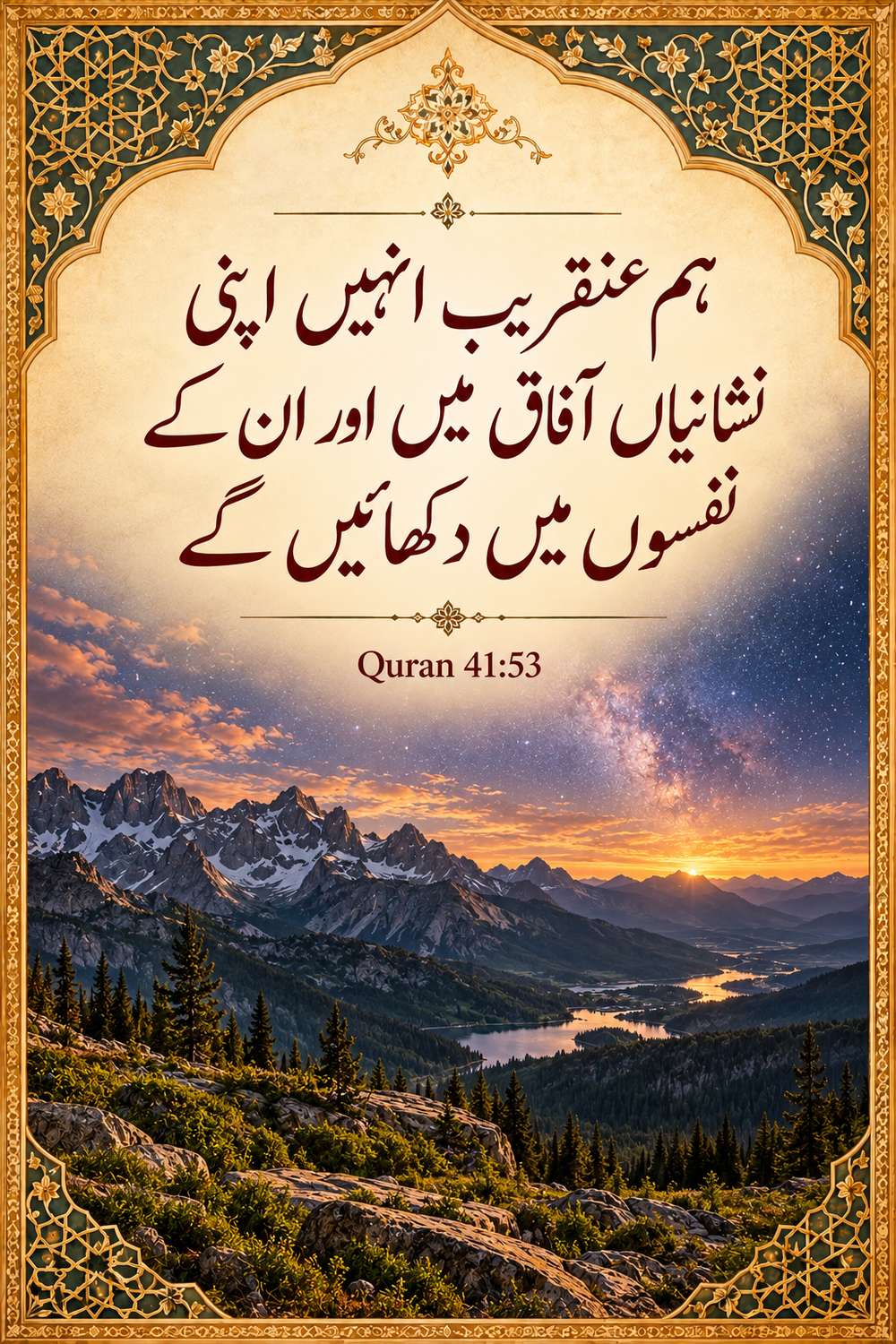 فطرت اللہ کی نشانی ہے