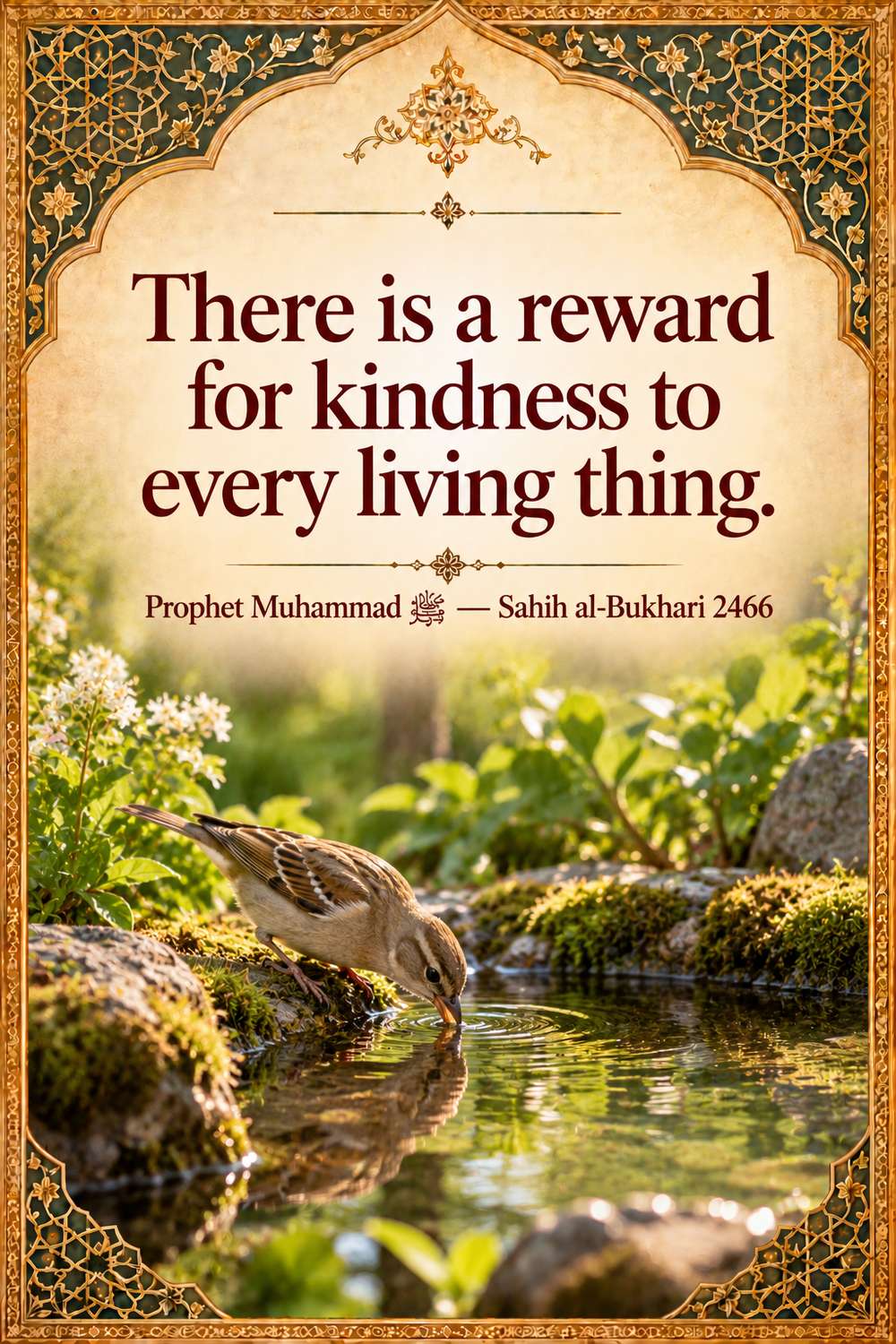 animal creation deserves respect in Islam