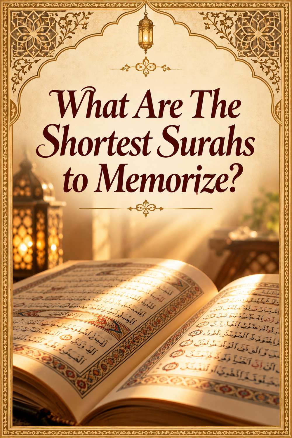 Easy Surahs to Learn