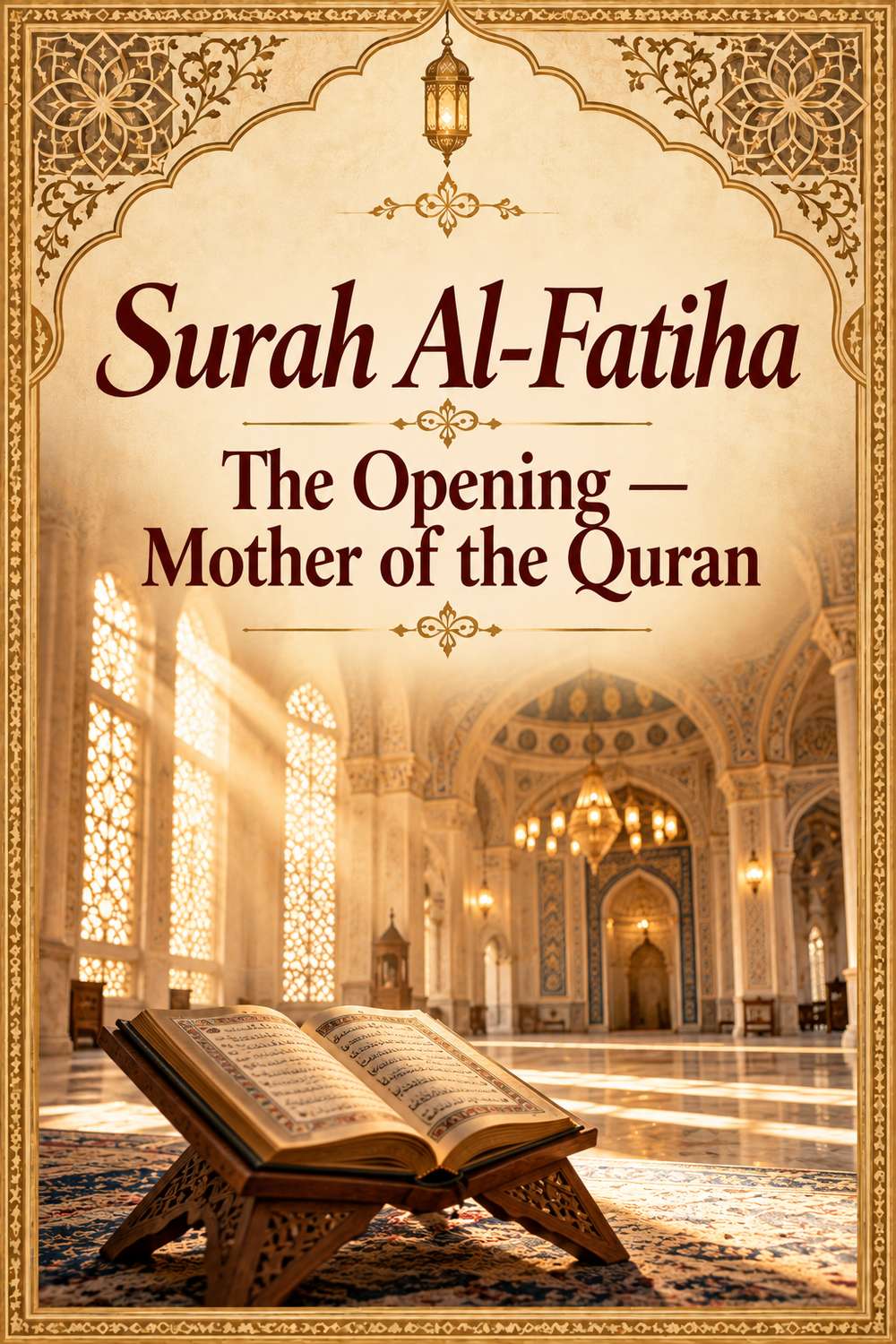 Surah 1 - easy surah to memorize