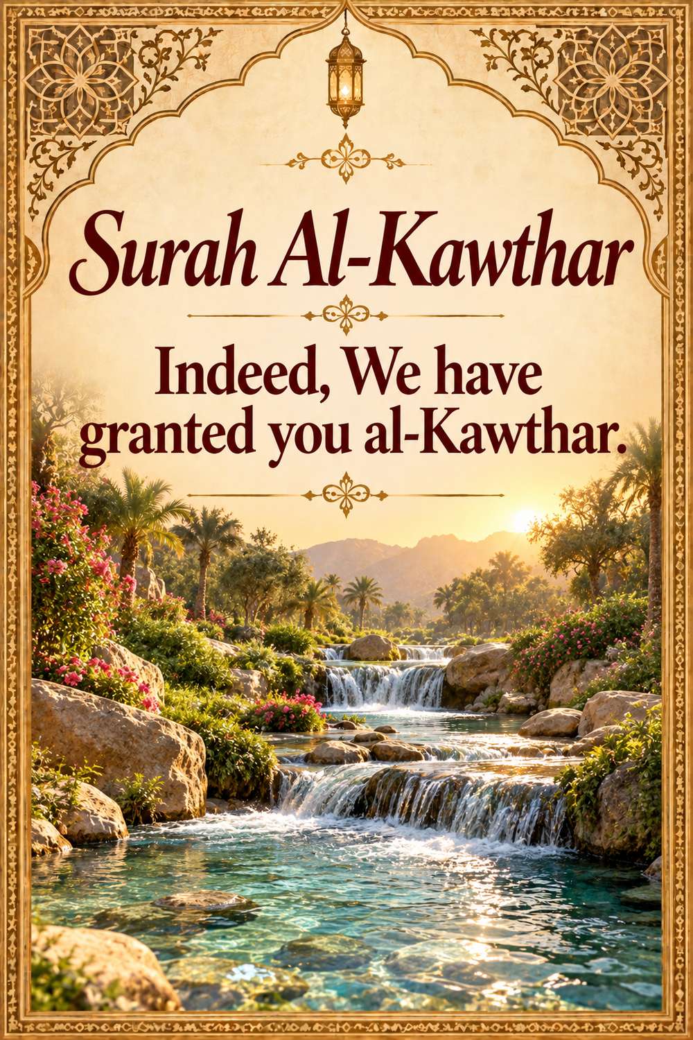 Surah 5 - easy surah to memorize
